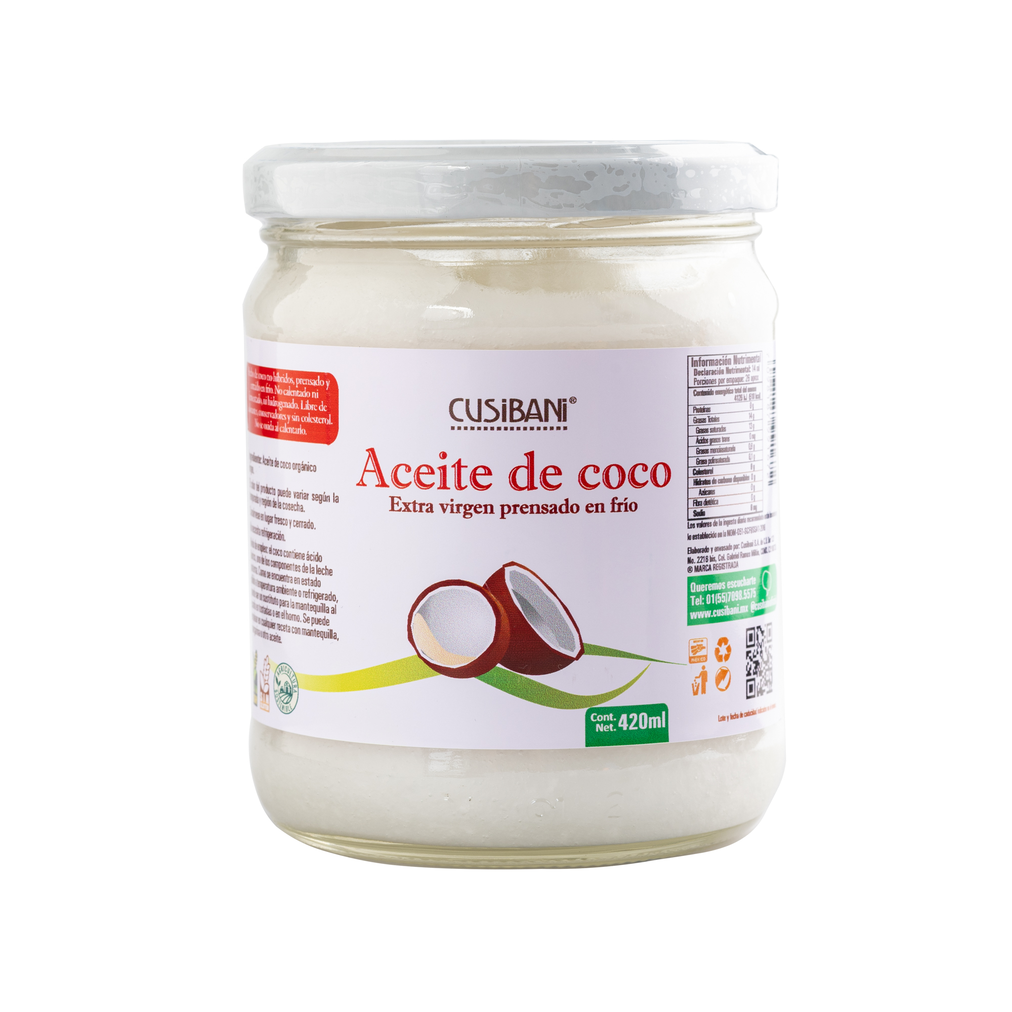 Aceite de coco  420ml